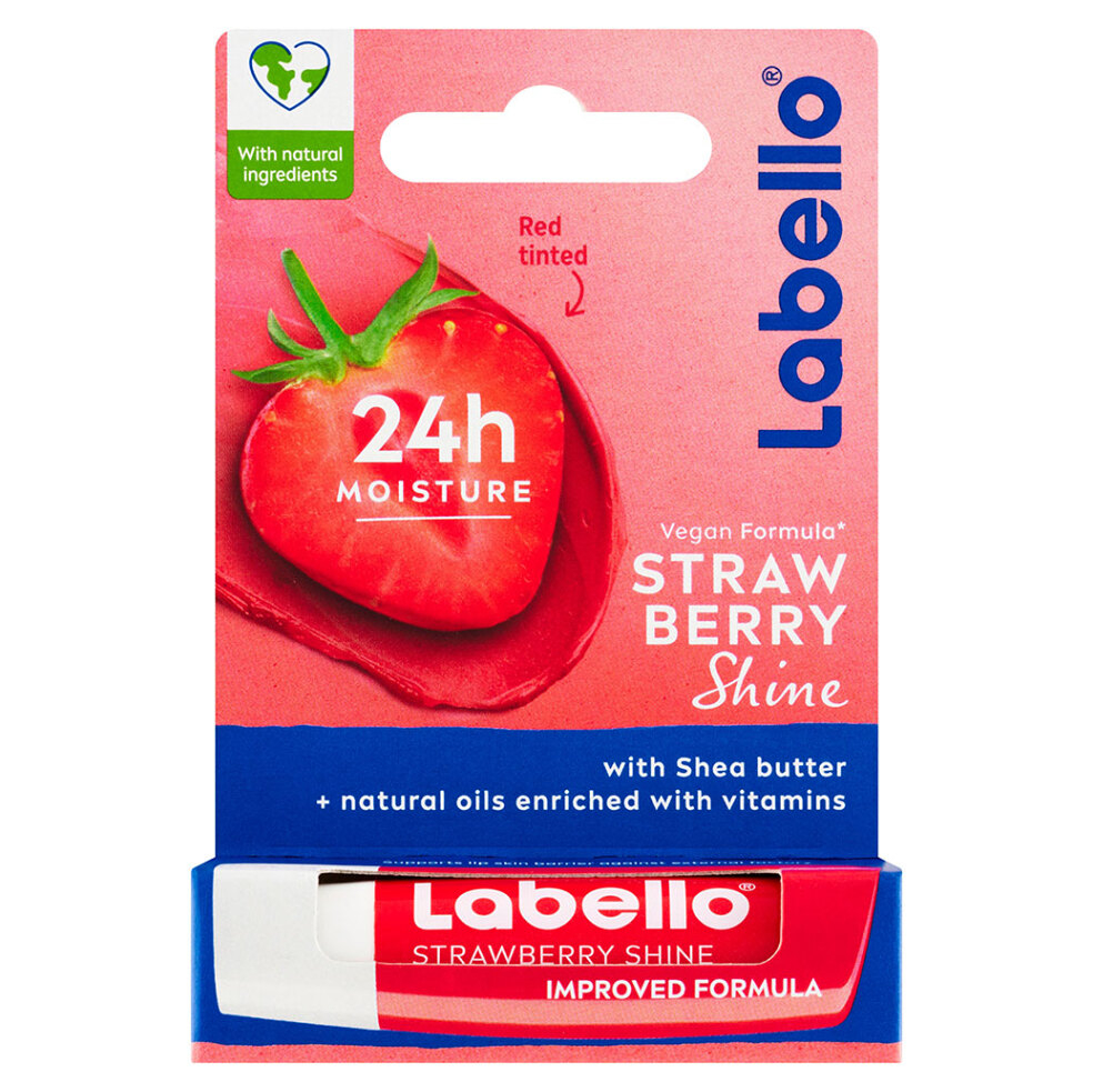 E-shop LABELLO Strawberry Shine tyčinka na pery 4,8 g