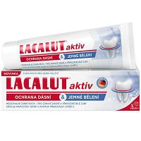 LACALUT Aktiv Zubná pasta Ochrana ďasien &amp; Jemné bielenie 75 ml