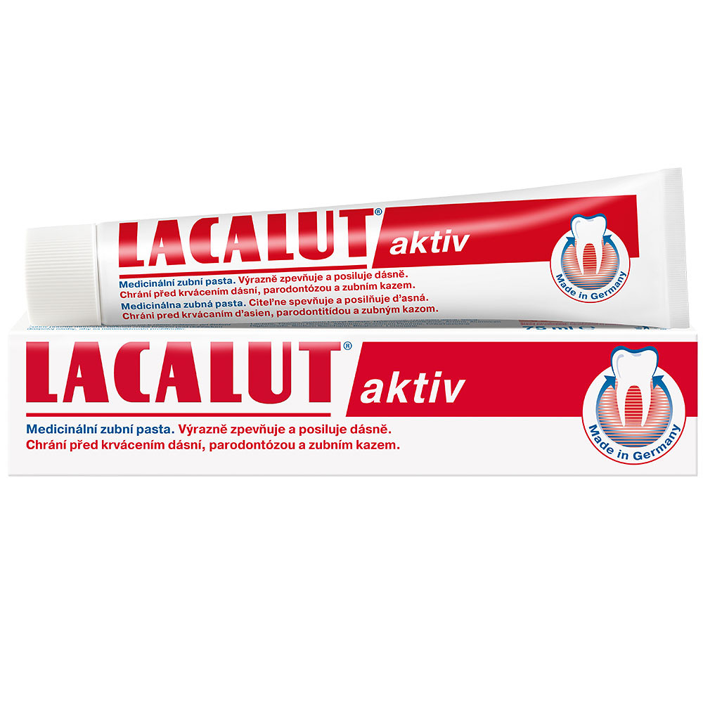 E-shop LACALUT Aktiv Zubná pasta 75 ml