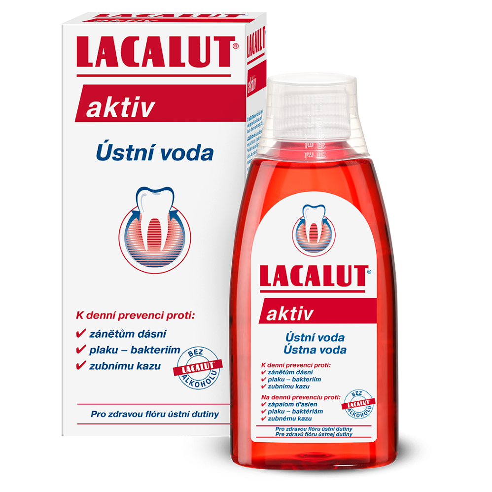 E-shop LACALUT Aktiv Ústná voda 300 ml