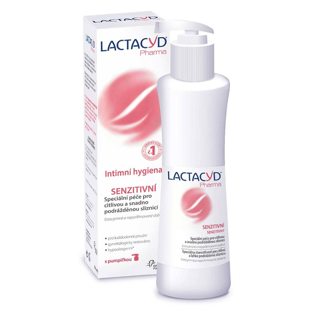 E-shop LACTACYD Pharma Intímna umývacia emulzia Senzitívna 250 ml