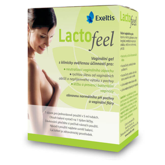 EXELTIS Lactofeel vaginálny gél 7x5 ml kúpite na Mojalekaren.sk