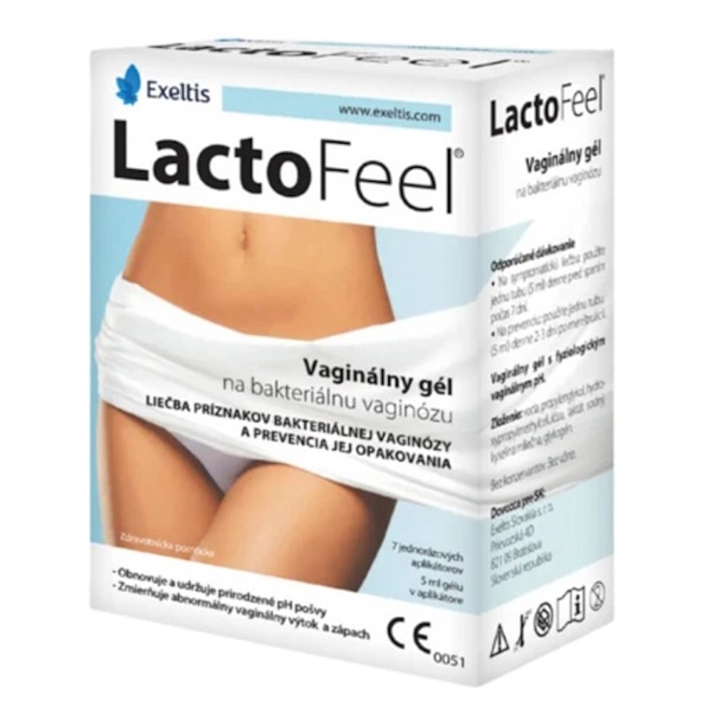 E-shop LACTOFEEL Vaginálny gél 7 x 5 ml
