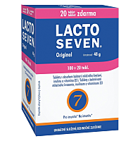 VITABALANS Lactoseven 100 tabliet + 20 tabliet ZADARMO
