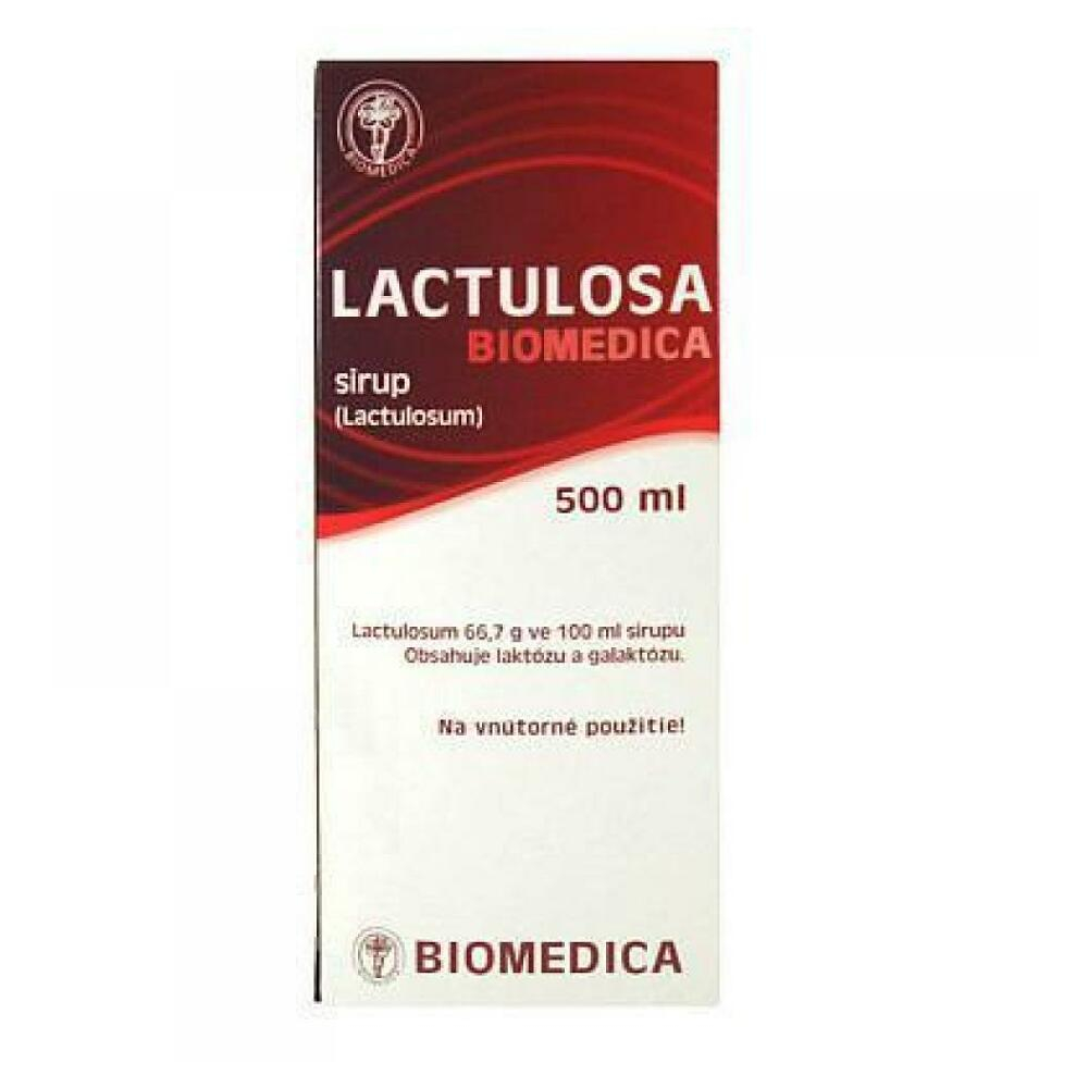 Lactulosa Biomedica sir.1 x 500 ml 50% kúpite na Mojalekaren.sk