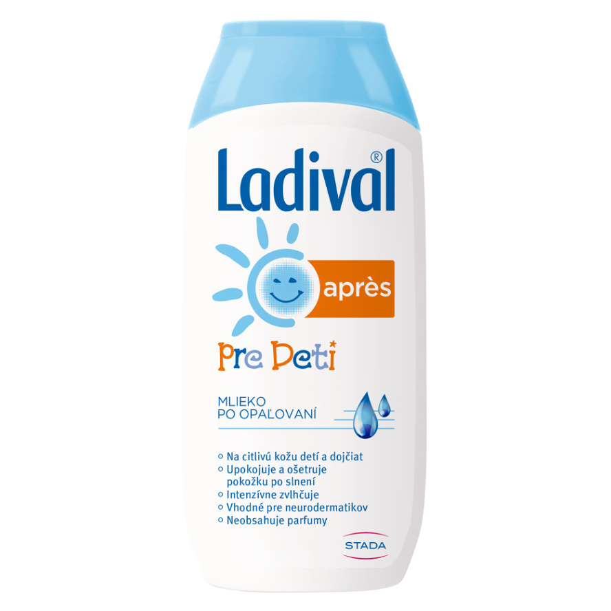 LADIVAL Apres mlieko po opaľovaní pre deti 200 ml kúpite na Mojalekaren.sk