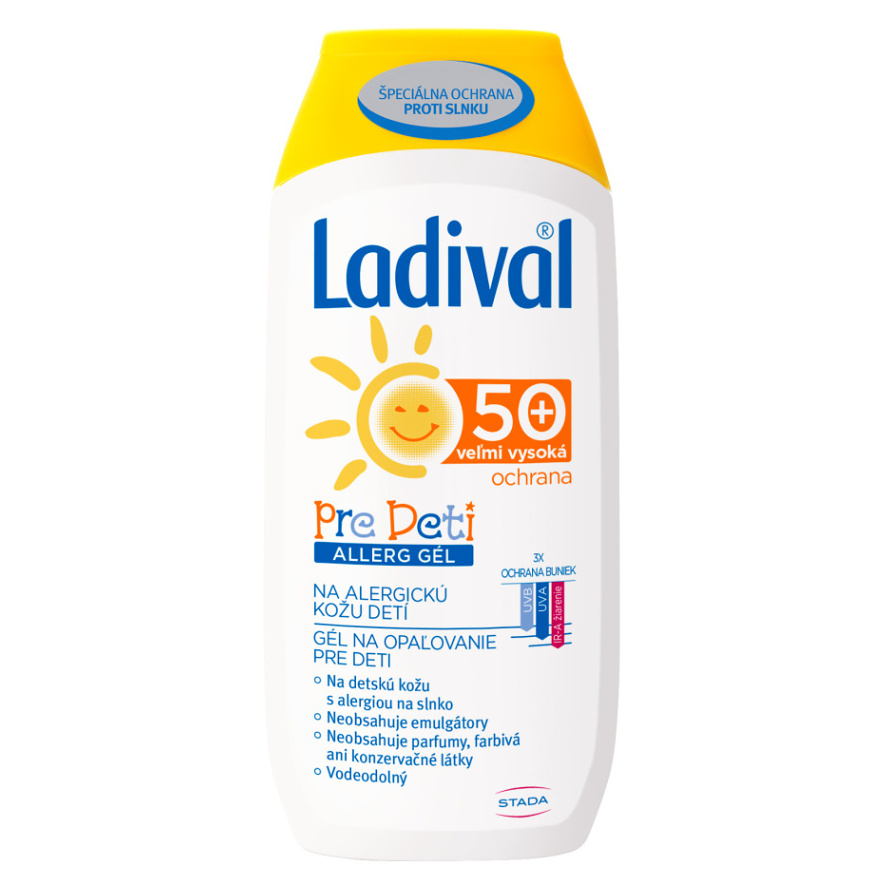 LADIVAL Pre deti ALLERG SPF 50+ gél na opaľovanie 200 ml kúpite na Mojalekaren.sk