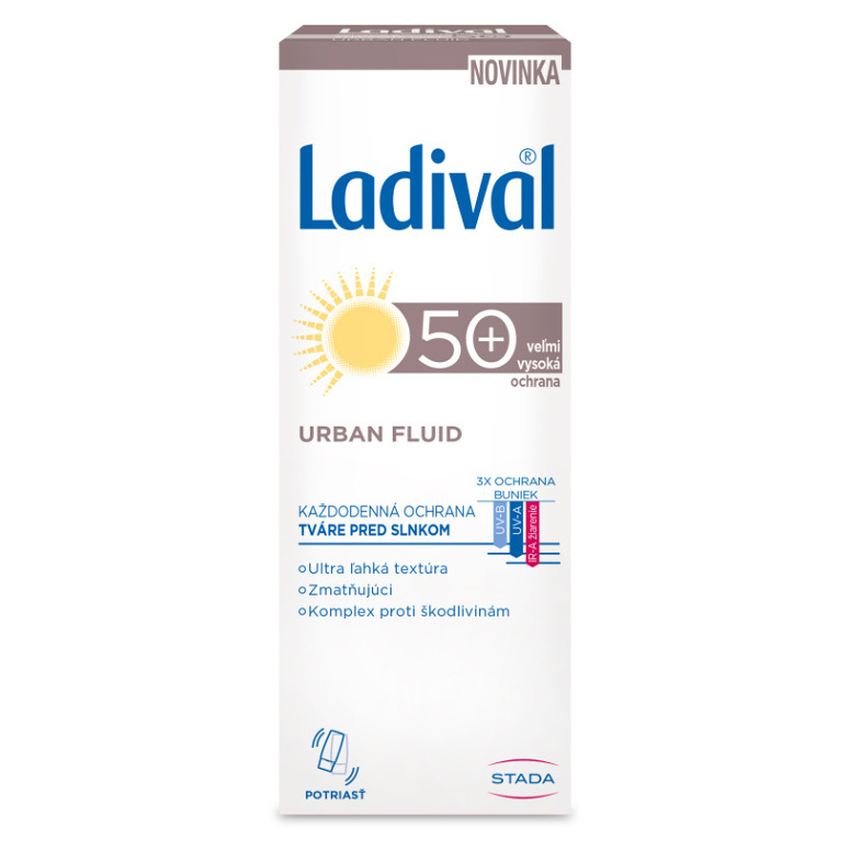 LADIVAL URBAN fluid SPF 50+ na ochranu tváre 50 ml kúpite na Mojalekaren.sk