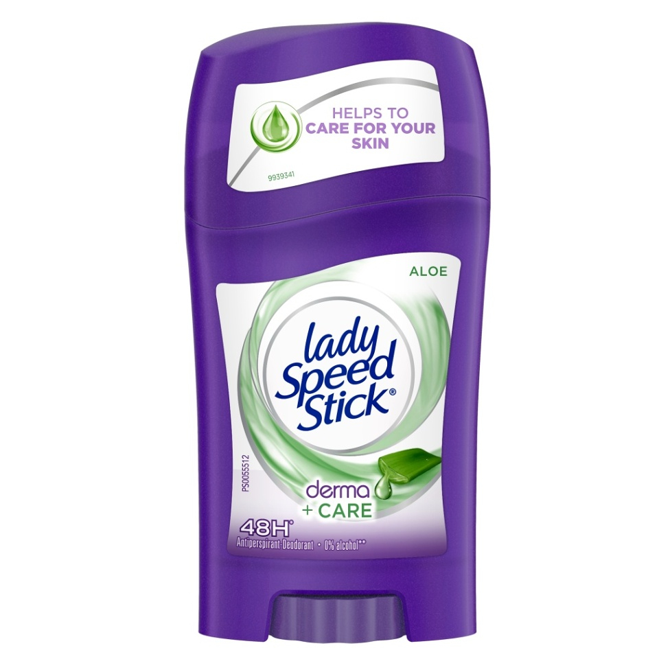 LADY SPEED STICK Derma+ Care Aloe tuhý dezodorant 40 g