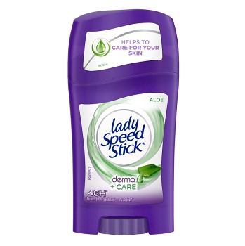 LADY SPEED STICK Derma+ Care Aloe tuhý dezodorant 40 g