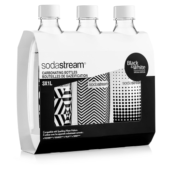 SODASTREAM Fľaška Fuse Black&White TriPack 1 l