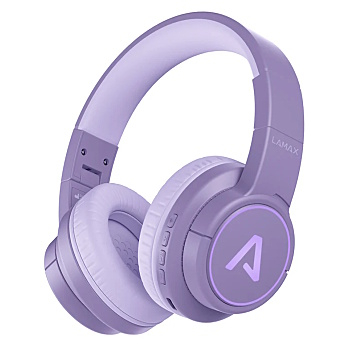 LAMAX Glow kid 1 ružová detské bezdrôtové slúchadlá (Športové slúchadlá)