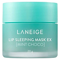 LANEIGE Sleeping EX Choco Mint Maska intenzívne regenerujúca pery 20 g