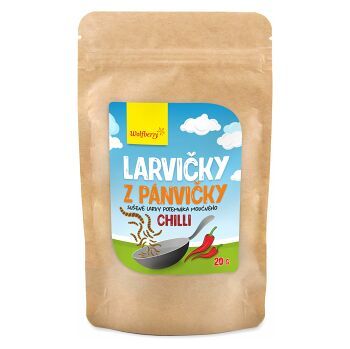 WOLFBERRY Larvičky z panvičky chilli bezlepkové 20 g