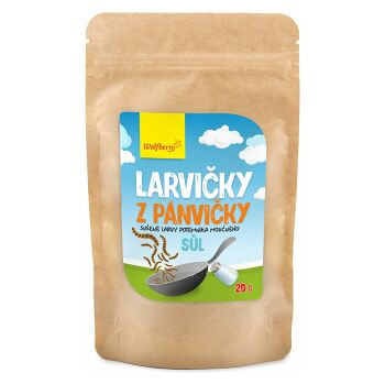 WOLFBERRY Larvičky z panvičky soľ bezlepkové 20 g