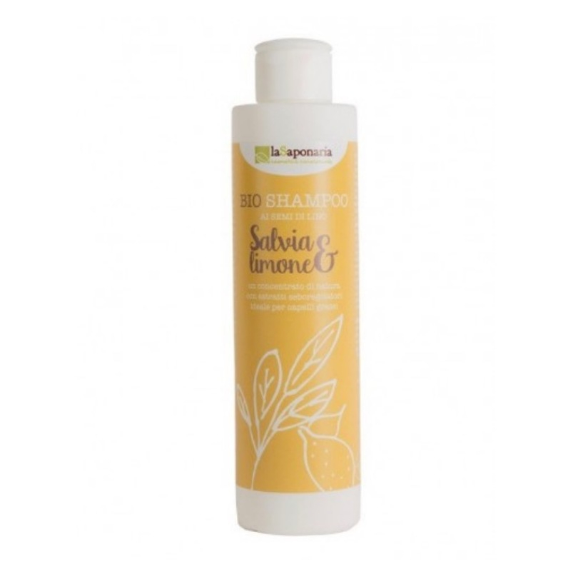 LA SAPONARIA Šampón so šalviou a citrónom BIO 200 ml