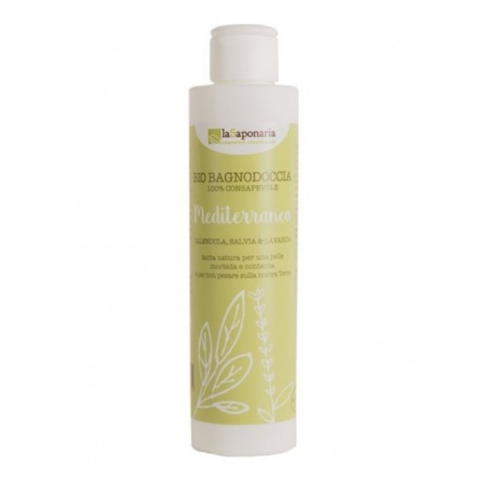 LA SAPONARIA Stredomorský sprchový gél 200 ml BIO
