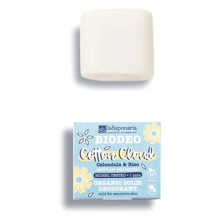 LA SAPONARIA Cotton Cloud BIO Tuhý dezodorant 40 g