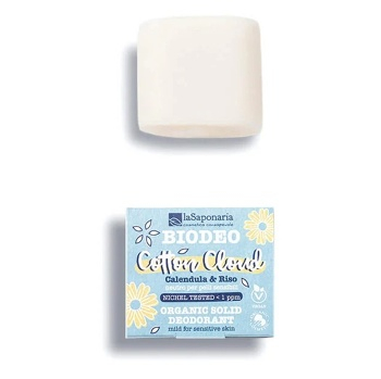 LA SAPONARIA Cotton Cloud BIO Tuhý dezodorant 40 g (Prírodné dezodoranty a antiperspiranty) - Prírodné