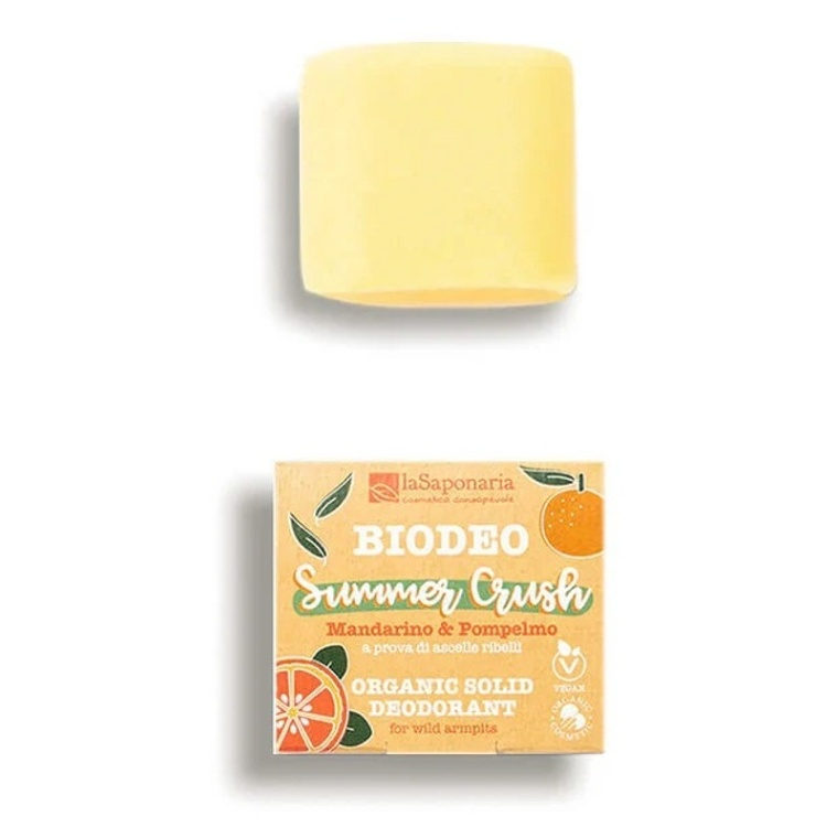 LA SAPONARIA Summer Crush BIO Tuhý dezodorant 40 g