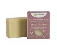 LA SAPONARIA Tuhý šampón s ľanovým olejom BIO 100 g
