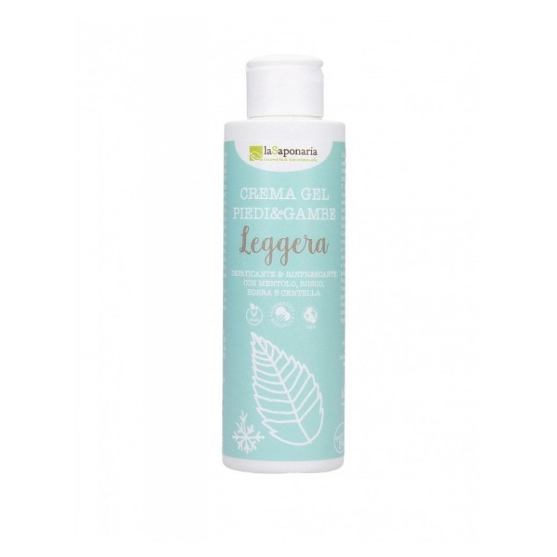 LA SAPONARIA Upokojujúci krém pre unavené nohy BIO 150 ml