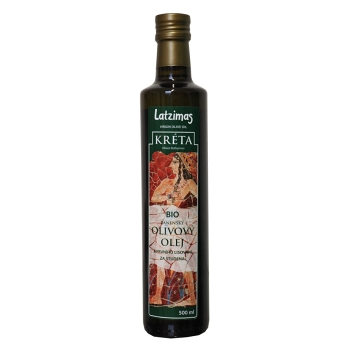 LATZIMAS Panenský olivový olej BIO 500 ml