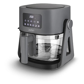LAUBEN Glass & Grill air fryer 3in1 5500BG teplovzdušná fritéza (Teplovzdušné fritézy) - Elektrické, S termoreguláciou, Časovač