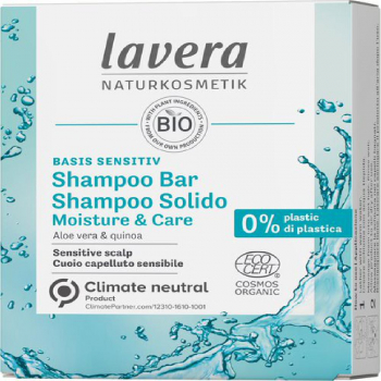 LAVERA Basis Tuhý šampón Moisture & Care 50 g