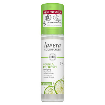 LAVERA Dezodorant sprej Refresh s vôňou limetky 75 ml