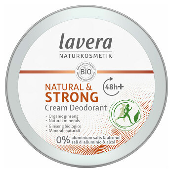 LAVERA Krémový dezodorant Strong pre ochranu až 48 hodín 50 ml