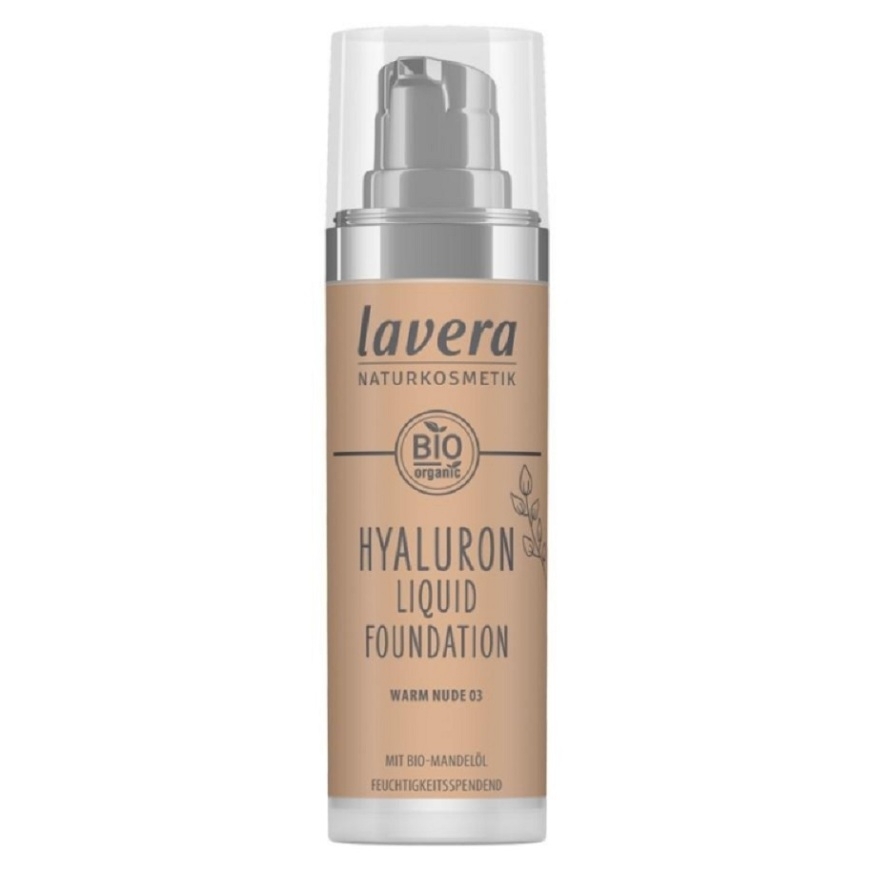 LAVERA Ľahký tekutý make-up s kyselinou hyalurónovou 03 Warm Nude 30 ml