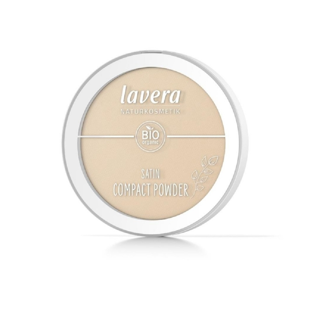 LAVERA Saténový kompaktný púder 02 stredne tmavý 9,5 g