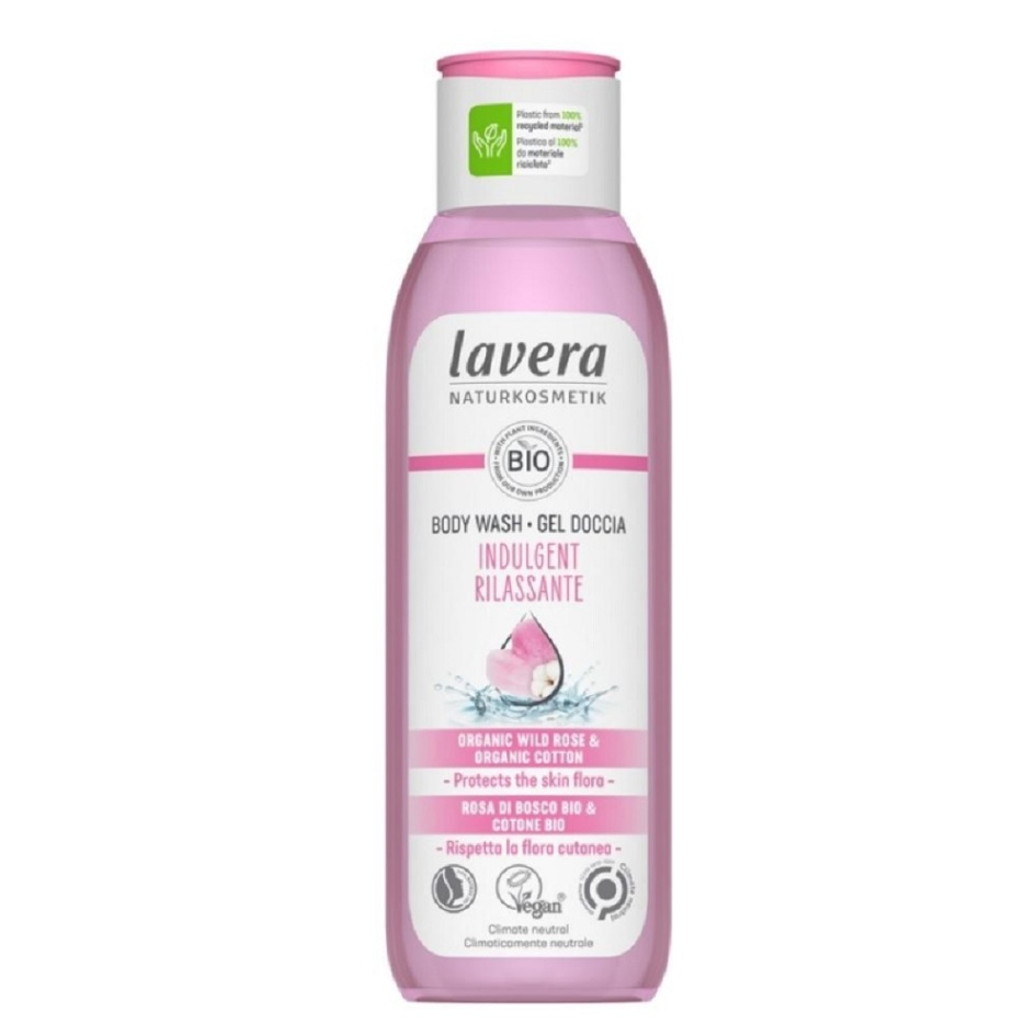 LAVERA Ošetrujúci sprchový gél s divokou ružou 250 ml