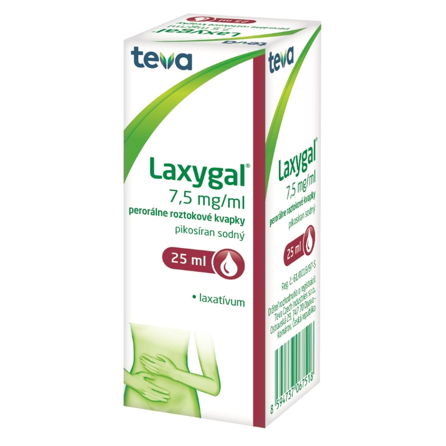 E-shop LAXYGAL 7,5 mg/1 ml perorálne roztokové kvapky 25 ml