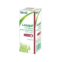 LAXYGAL 7,5 mg/1 ml perorálne roztokové kvapky 25 ml