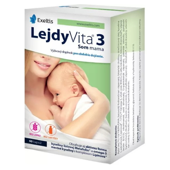 EXELTIS LejdyVita 3 Som mama 60 kapsúl kúpite na Mojalekaren.sk