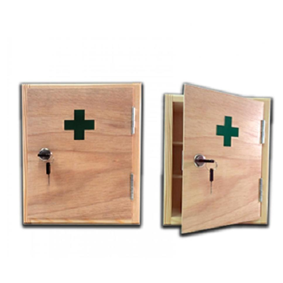 E-shop LEKÁRNIČKA DREVENÁ MALÁ 25 X 30 CM /PRÁZDNA/ bez náplne