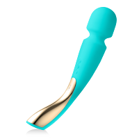 LELO Smart wand large luxusný masážny strojček tyrkysový