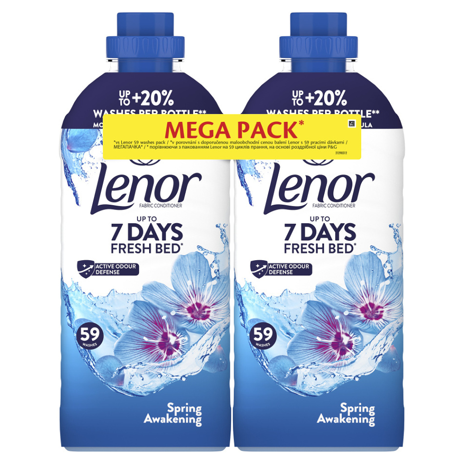 LENOR Aviváž, Spring Awakening, 118 praní, 2 x 1239 ml