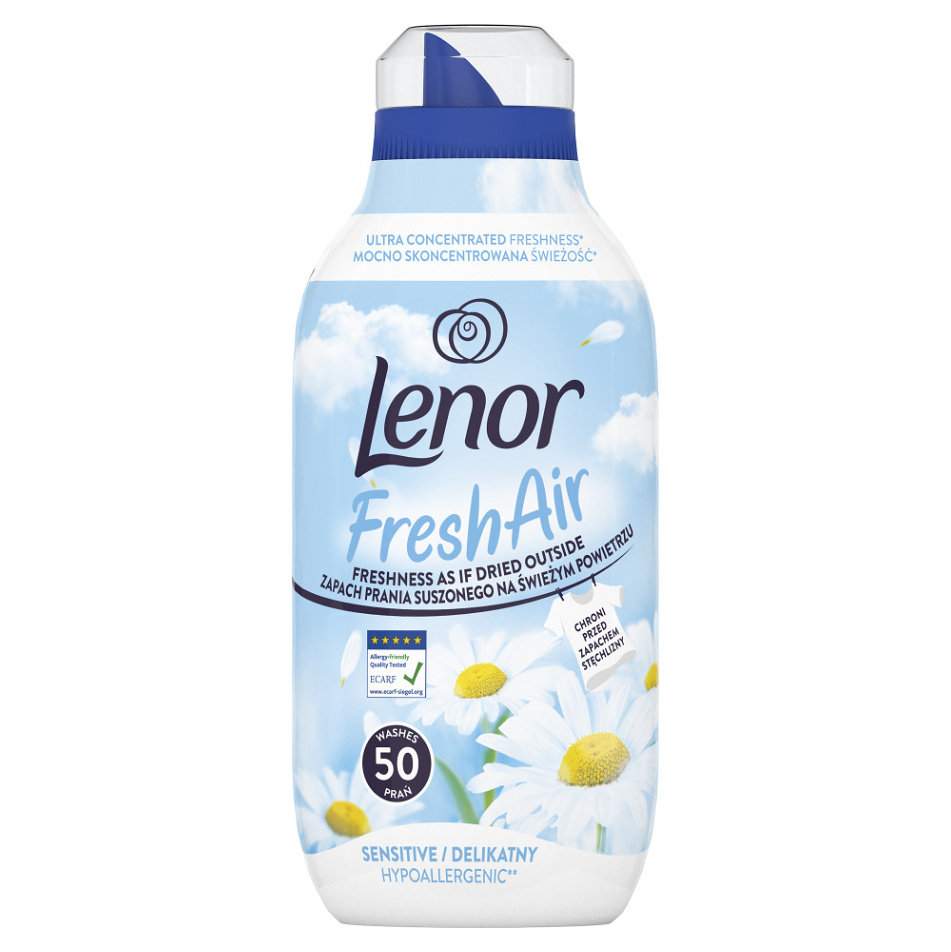 LENOR Aviváž, Sensitive Fresh Air, 50 pranie 700 ml