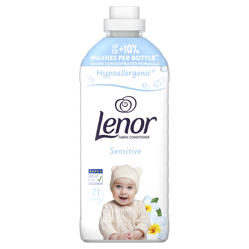 LENOR Sensitive Aviváž 71 praní 1491 ml