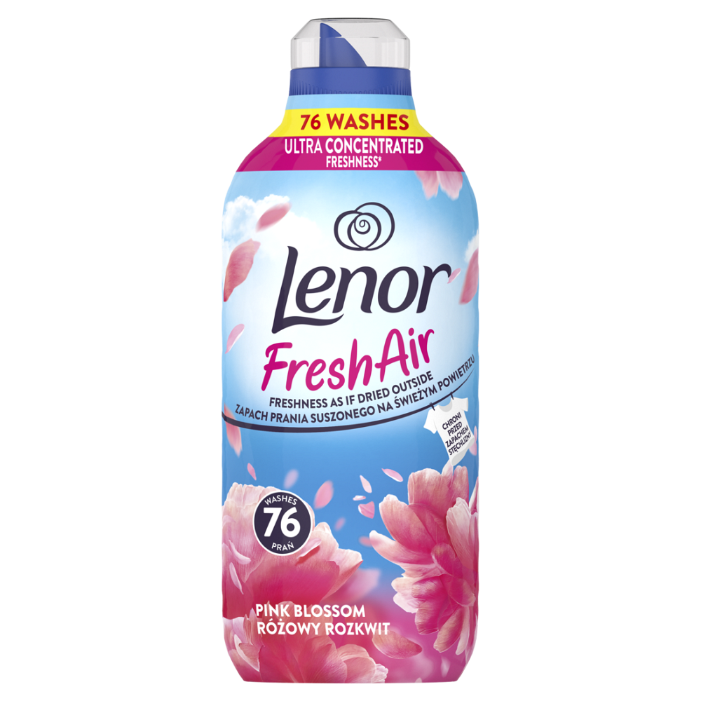 LENOR Aviváž, Fresh Air Pink Blossom, 76 pranie 1.06 l
