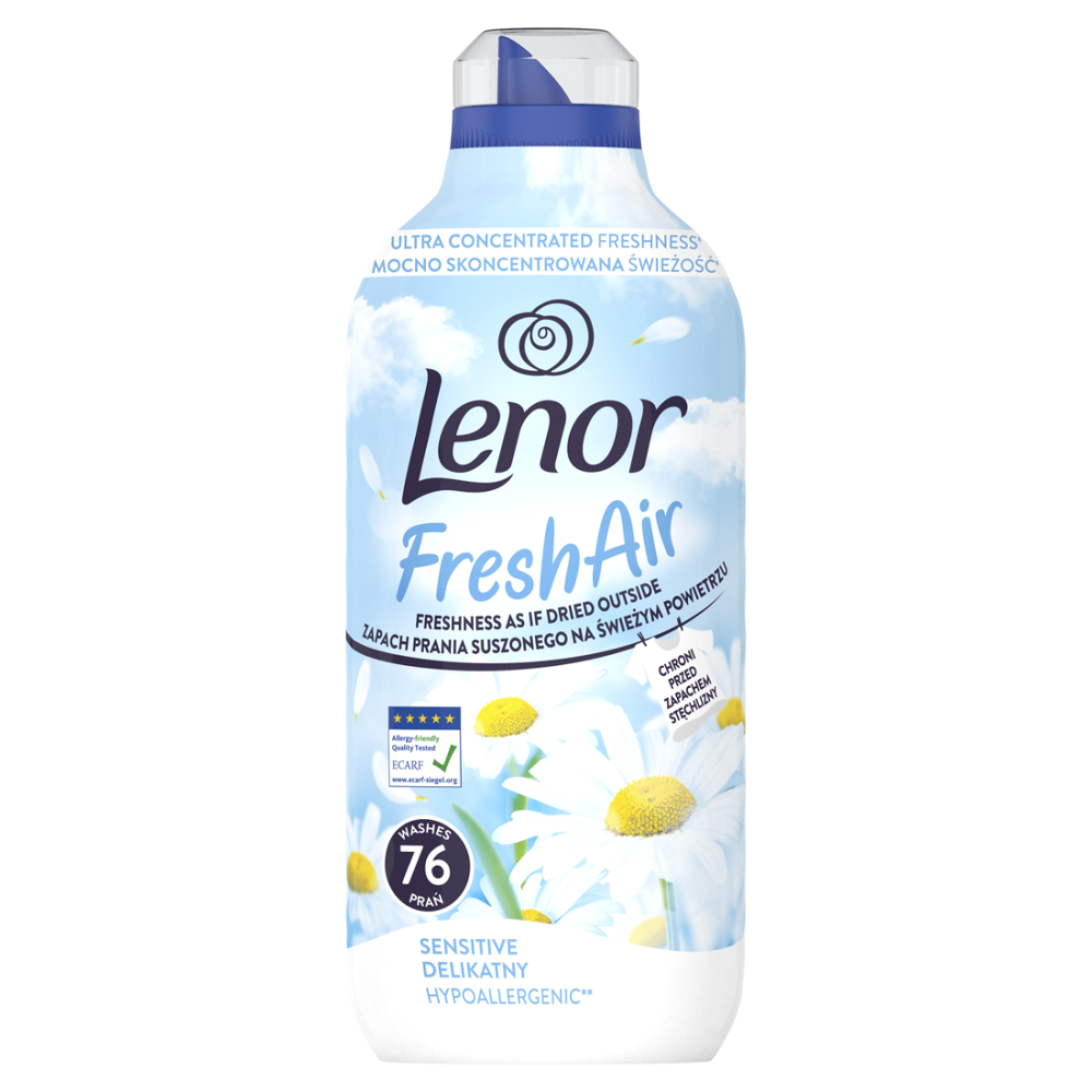 LENOR Aviváž, Fresh Air Sensitive, 76 pranie 1.06 l