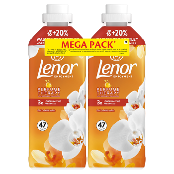 LENOR Gold Orchid Aviváž 94 praní 2 x 987 ml (Aviváže)