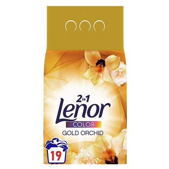 LENOR Gold Orchid Color Prací prášok 1,235 kg /19 pracích dávok