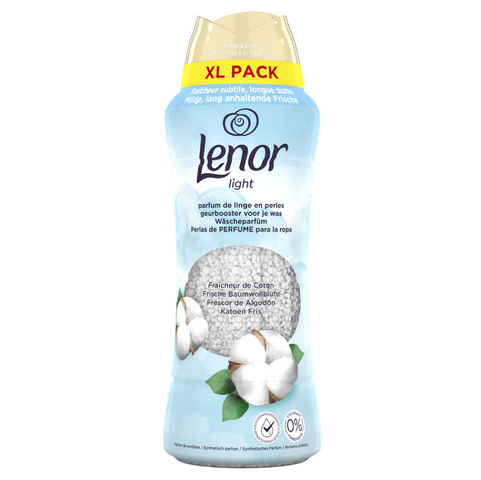 LENOR Cotton Fresh Vonné perličky na pranie 495 g