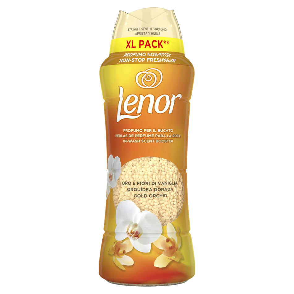 LENOR Gold Orchid Vonné perličky na pranie 495 g