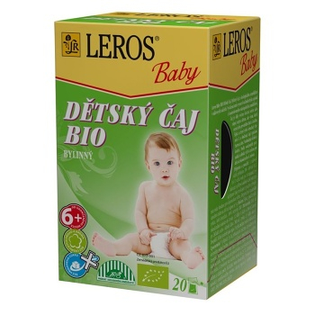 LEROS BABY Detský čaj BIO Bylinný 20x2 g