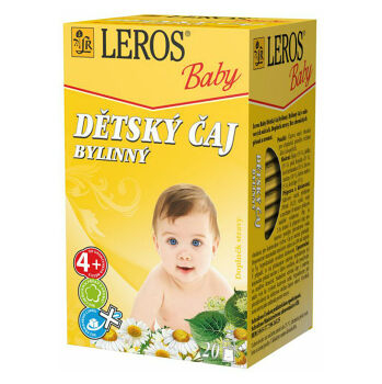 LEROS Baby Detský čaj bylinkový 20x1,8 g
